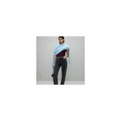 Jeans vikelly negro jaspeado