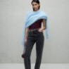Jeans vikelly negro jaspeado