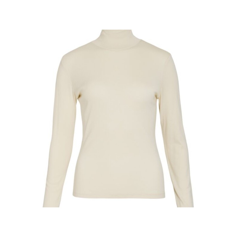 Camiseta vijolini beige