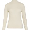 Camiseta vijolini beige