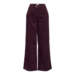 Pantalón pana burdeos