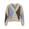 Chaqueta viril rombos
