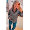 Camisa Nora chocolate