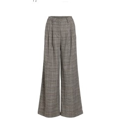 Pantalón cuadros negro