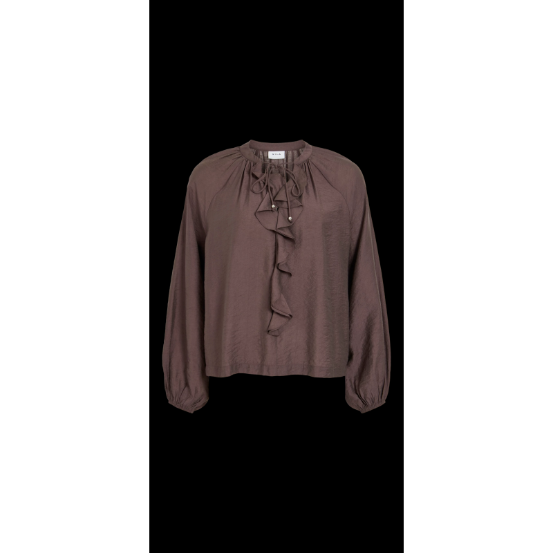 Blusa vimalina ciruela