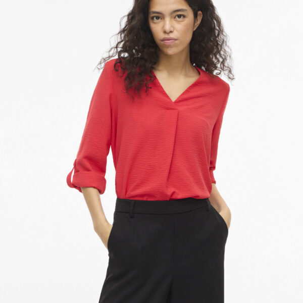Blusa vijosa coral