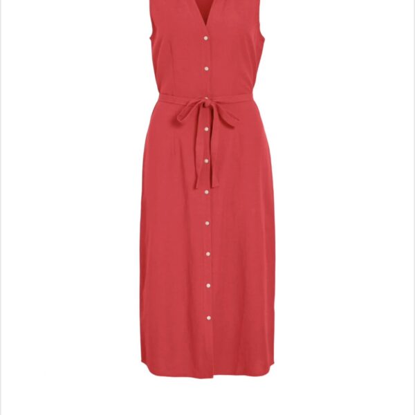 Vestido prisci rojo